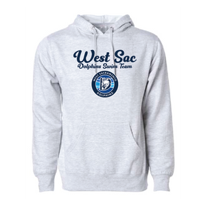 West Sac Hoodie Adult Hoodie - Heather Gray RYTE Sport