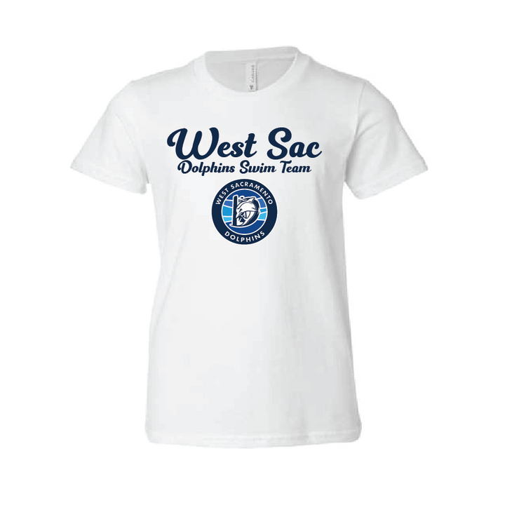 West Sacramento Youth Tee - White RYTE Sport