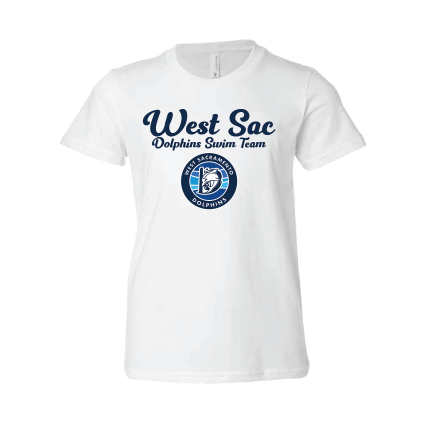 West Sacramento Youth Tee - White RYTE Sport