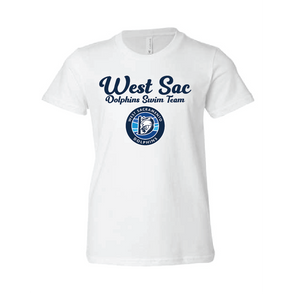 West Sacramento Youth Tee - White RYTE Sport