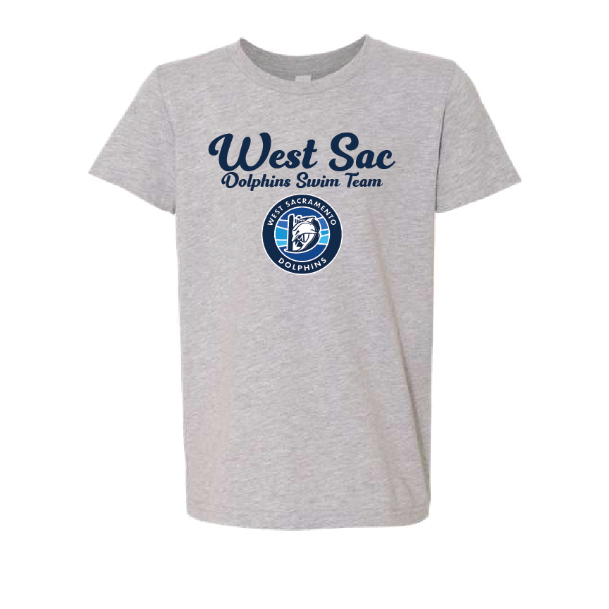 West Sacramento Youth Tee - Heather Gray RYTE Sport