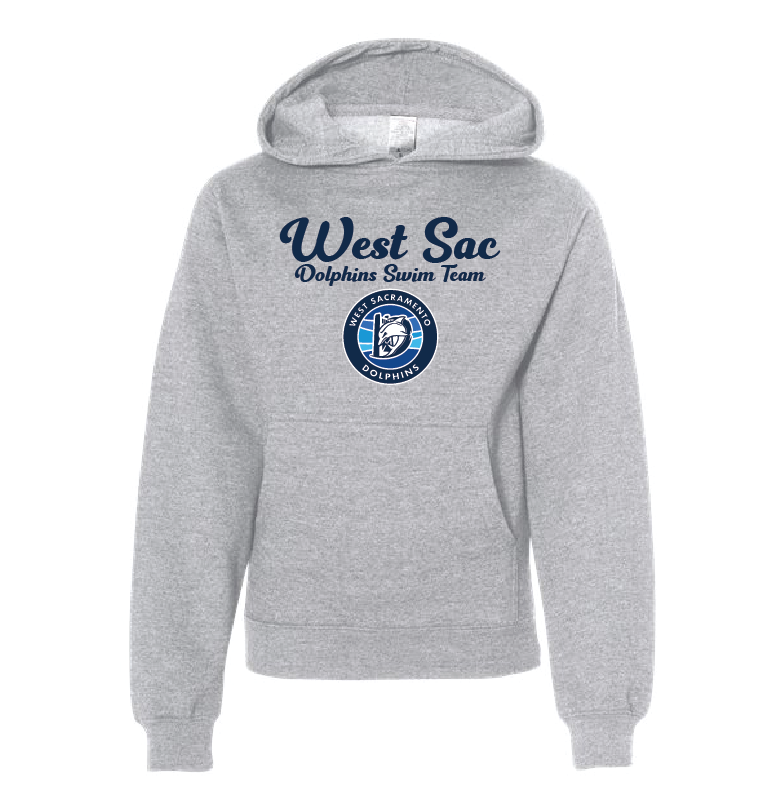 West Sacramento Youth Hoodie - Heather Gray RYTE Sport