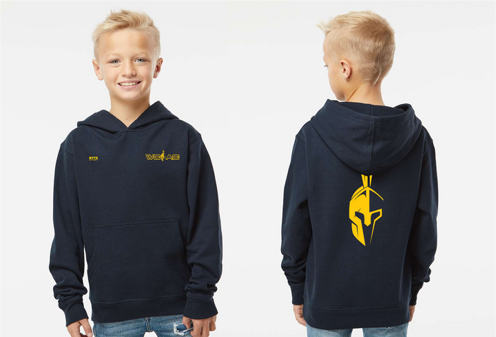 CUSTOM WCAC Swim Youth Navy Hooded Sweatshirt