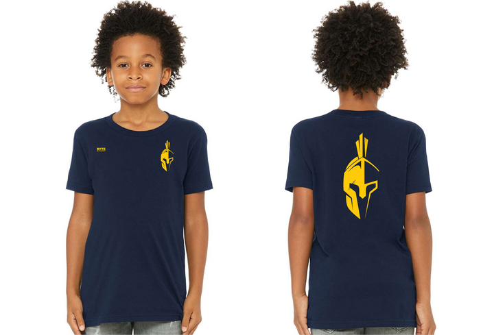 CUSTOM WCAC Swim Youth Navy T-Shirt