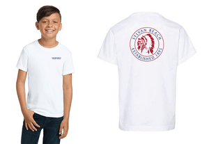 Youth Sylvan Beach Retro Tee- White