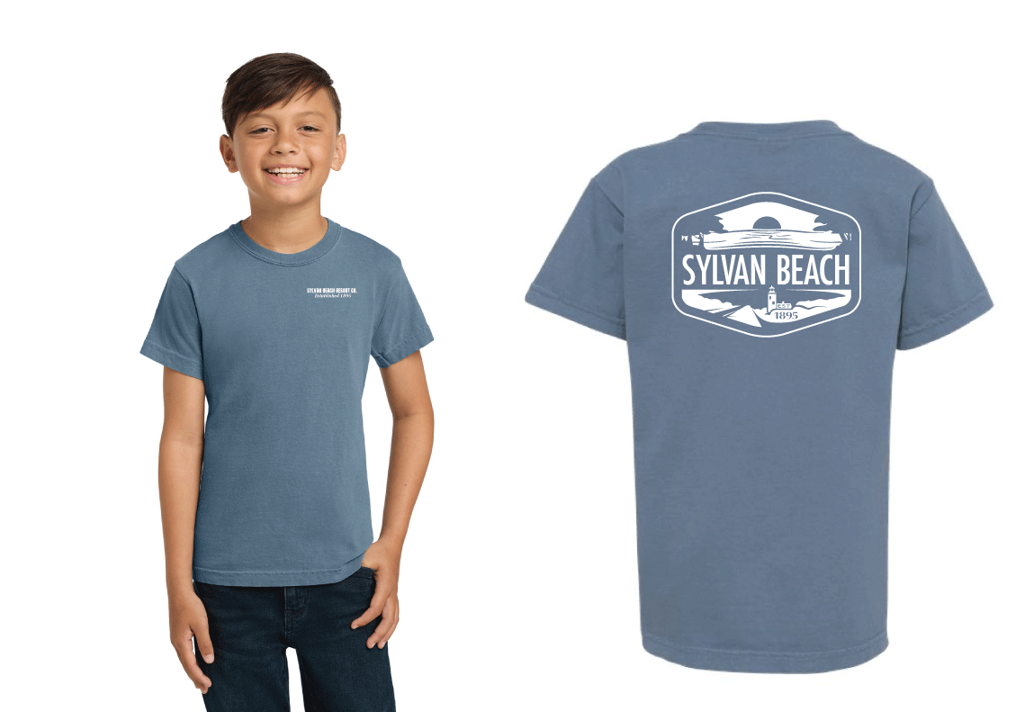 Youth Sylvan Beach Tee - Blue Jean