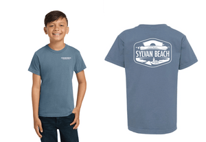 Youth Sylvan Beach Tee - Blue Jean
