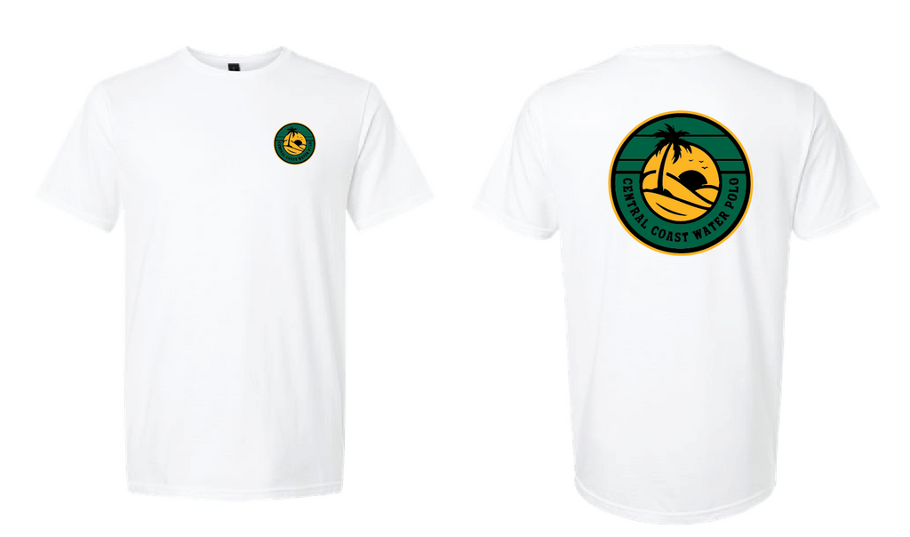 Central Coast Logo Tee - White