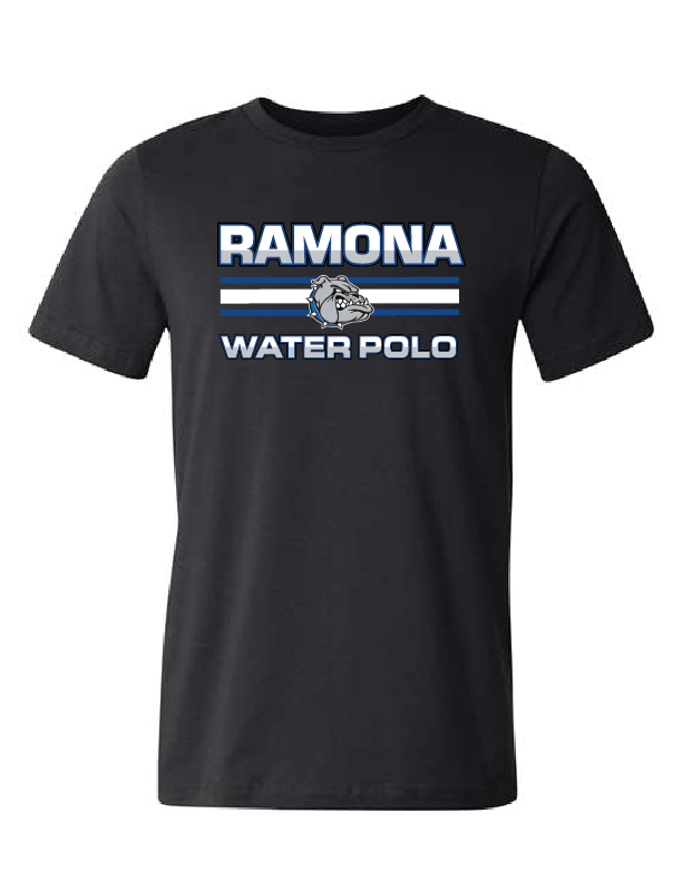 Ramona Water Polo Tee - Black