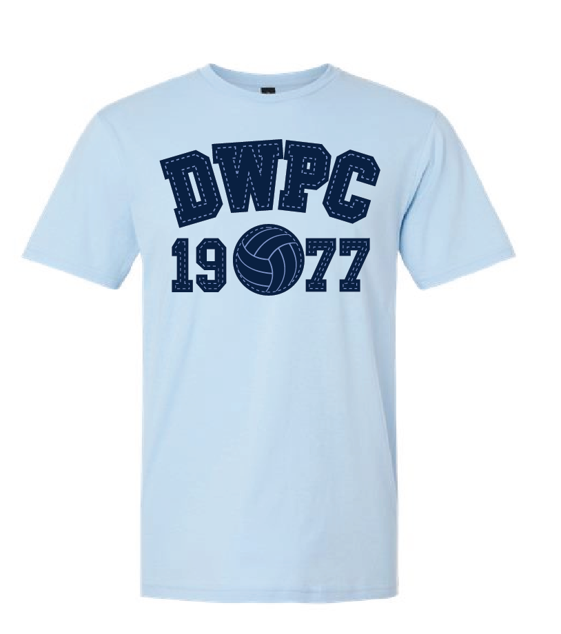 Davis WPC Adult Unisex Tee Winter - Light Blue