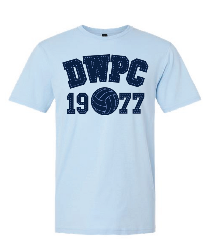 Davis WPC Adult Unisex Tee Winter - Light Blue