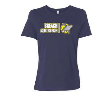 Beach Water Polo Mom Tee - Navy RYTE Sport