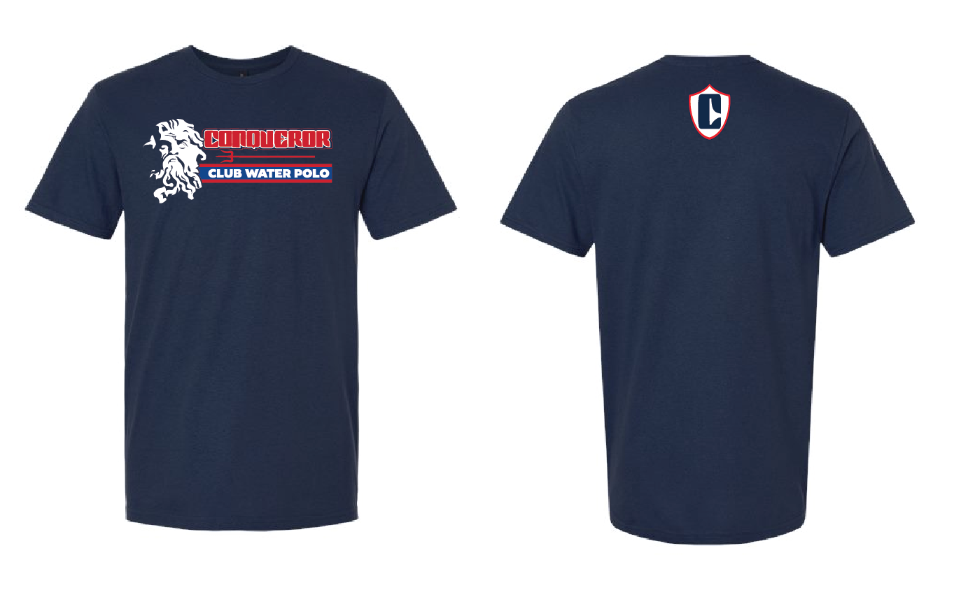 Conqueror Youth Tee - Navy