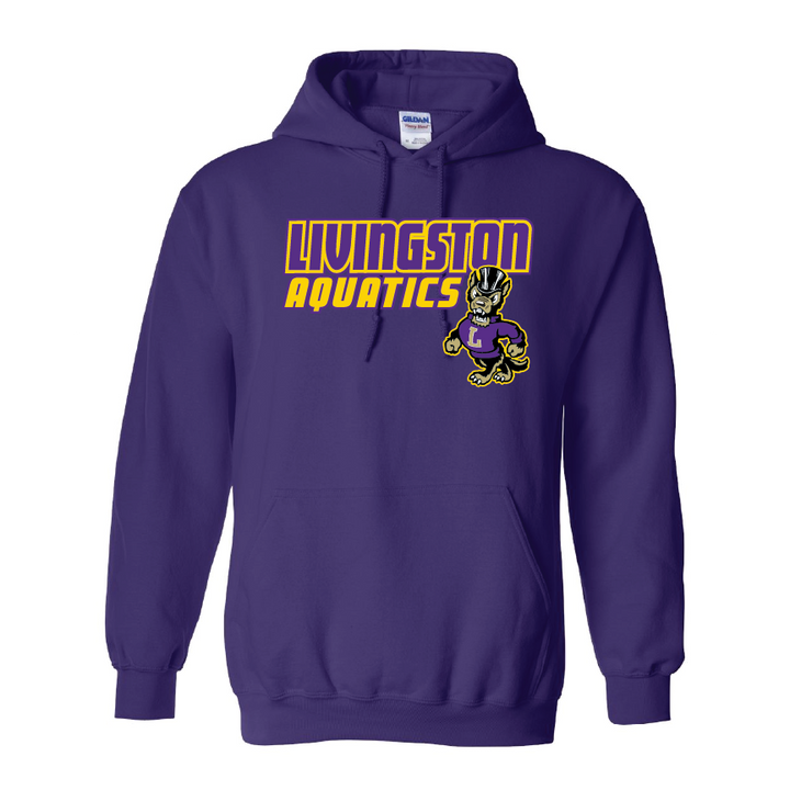 Livingston Unisex Hoodie - Purple