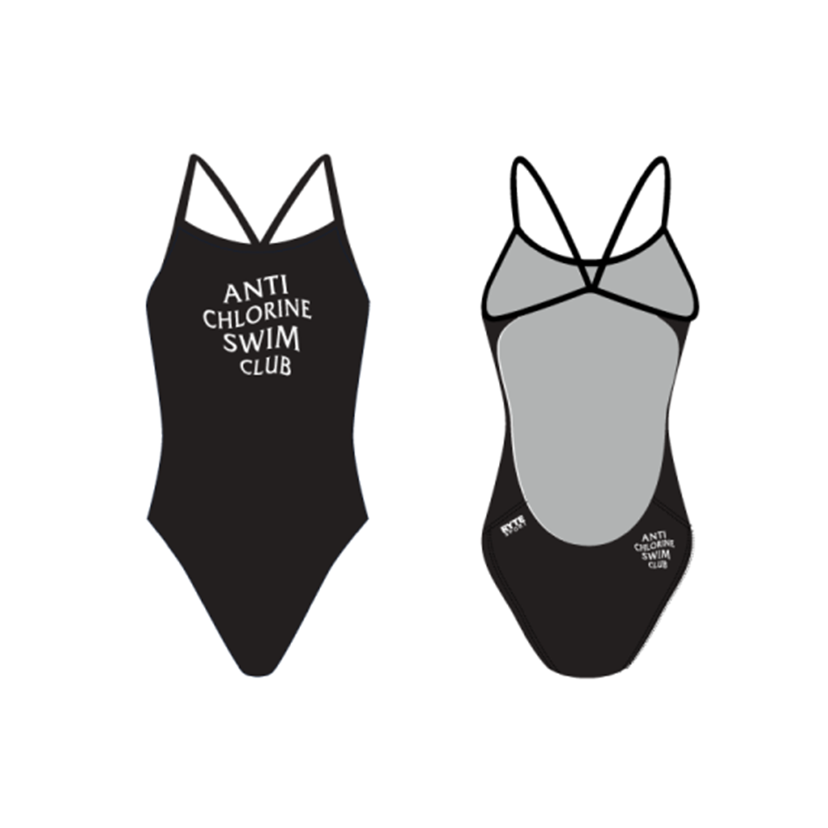 Women’s Open Back Suit – Anti-Chlorine Edition