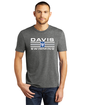 Davis Unisex Tee - Heathered Charcoal