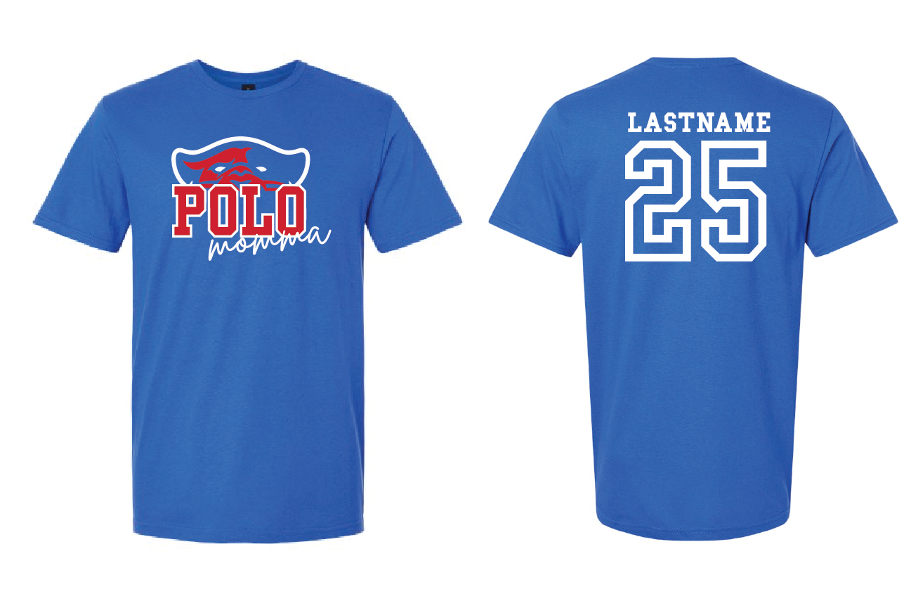 CUSTOM Midway Mama Tee - Royal