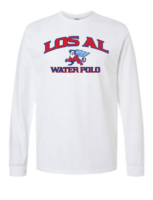 Los Al Long Sleeve Tee - White