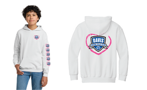 Davis Youth Heart Hoodie