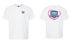 Davis Youth Tee Heart