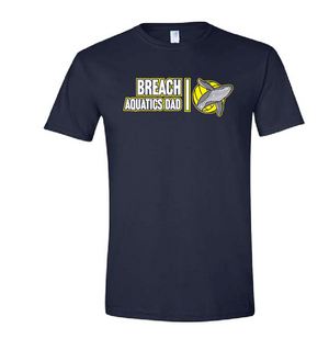 Breach Water Polo Dad Tee - Navy RYTE Sport