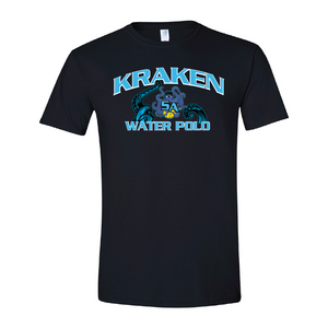 Kraken Unisex Short Sleeve T-Shirt - Black