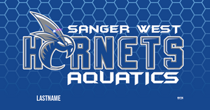 CUSTOM Sanger West Aquatics Towel RYTE Sport