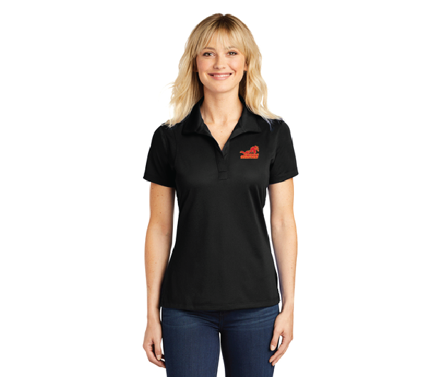 Oakdale Ladies Polo - Black RYTE Sport