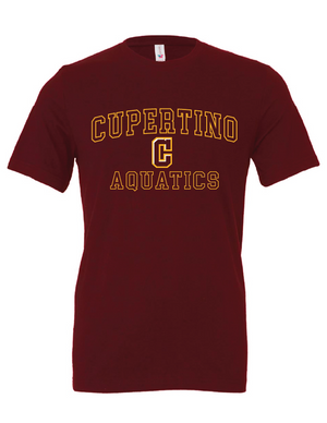 Cupertino Unisex Tee - Maroon