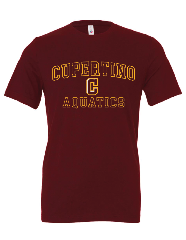 Cupertino Unisex Tee - Maroon