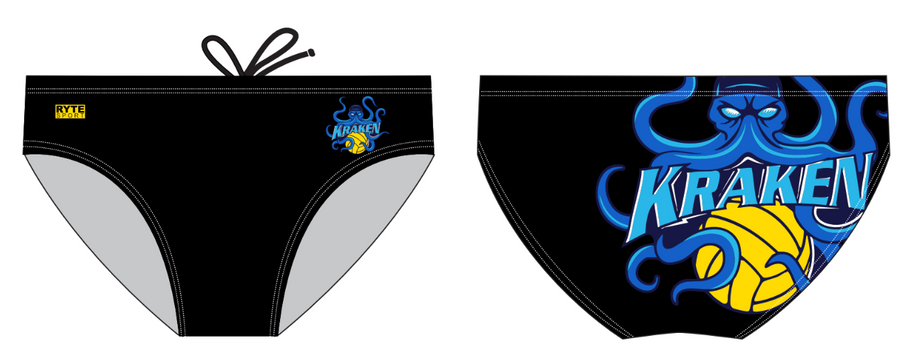 Kraken Men's Water Polo Briefs