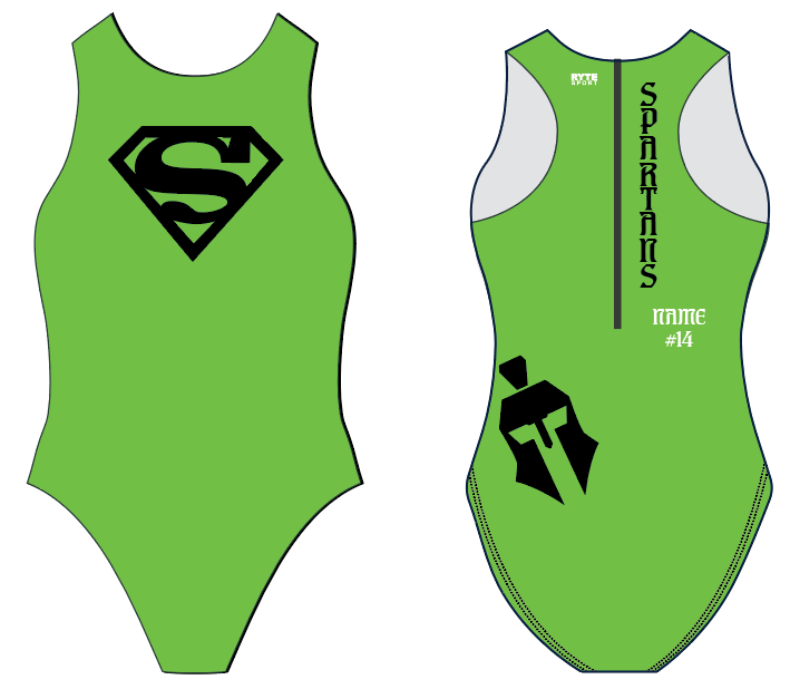 CUSTOM Grace M. Davis Girls Water Polo Suit