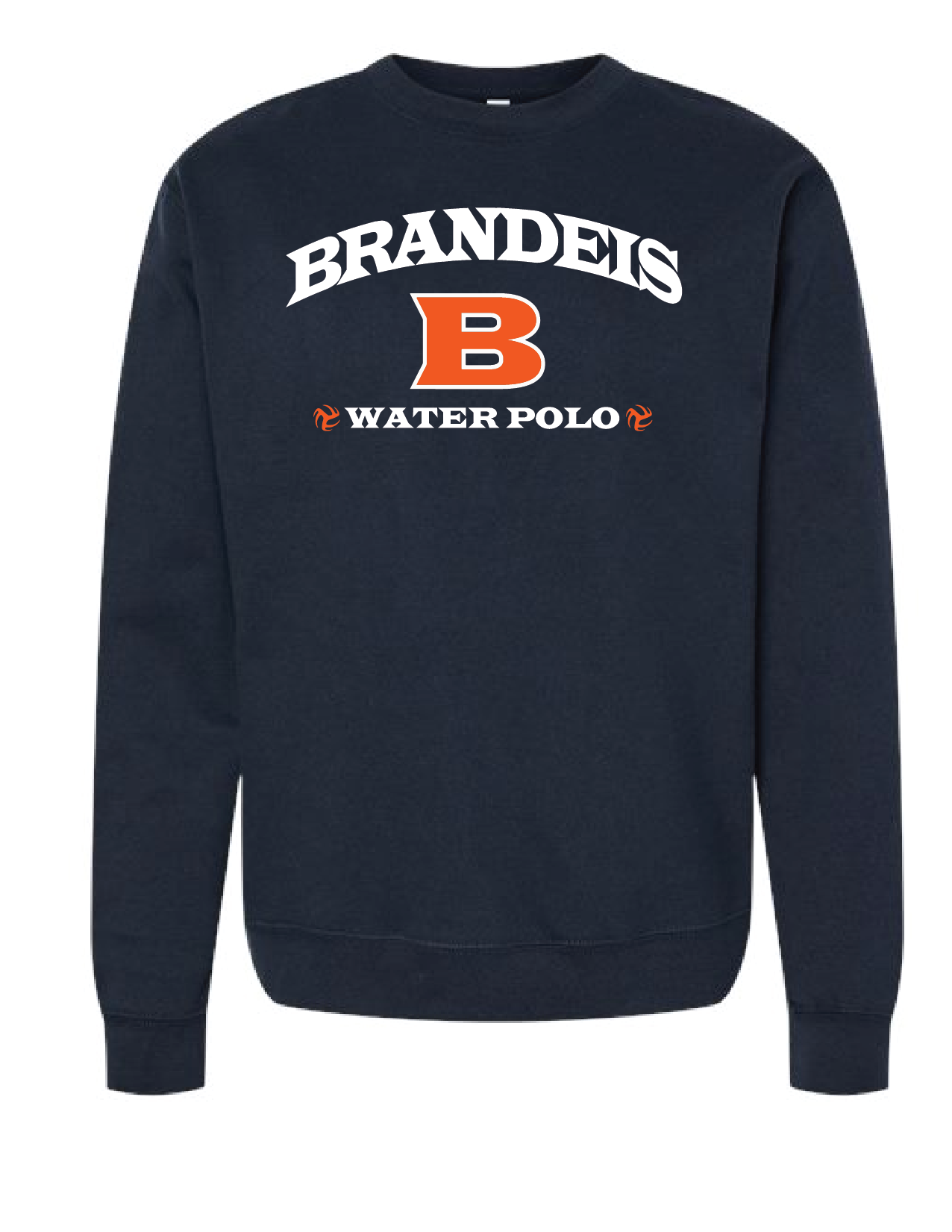 Brandeis Water Polo Crewneck - Navy RYTE Sport