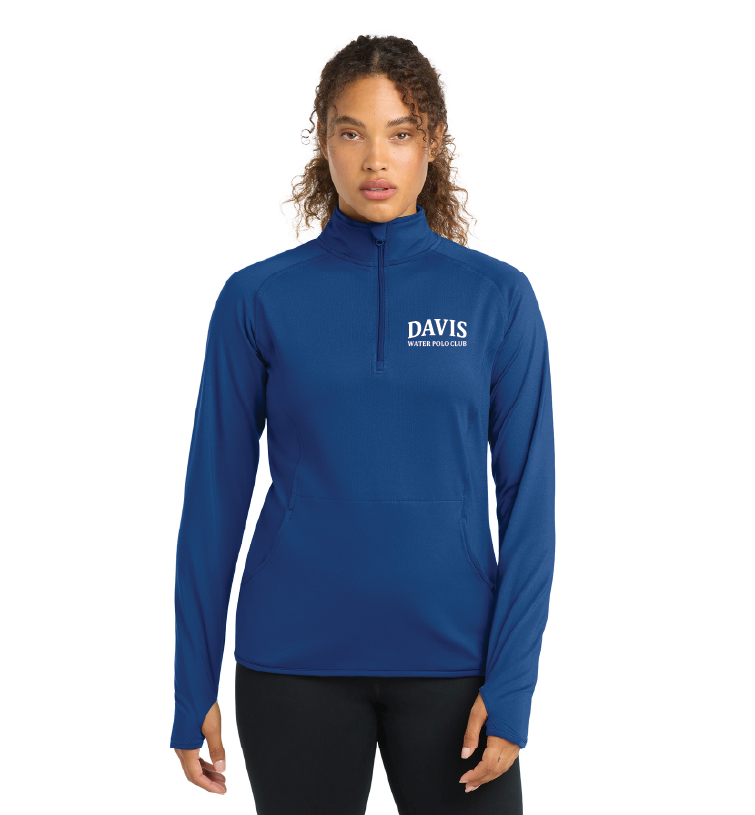 Davis Women's 1/4 zip - Royal