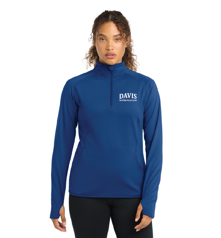 Davis Women's 1/4 zip - Royal
