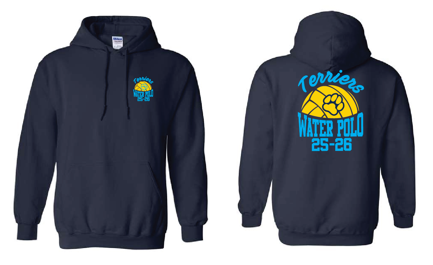 Redlands Unisex Hoodie - Navy