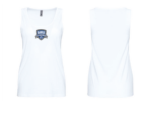 Davis Ladies Tank Top - White