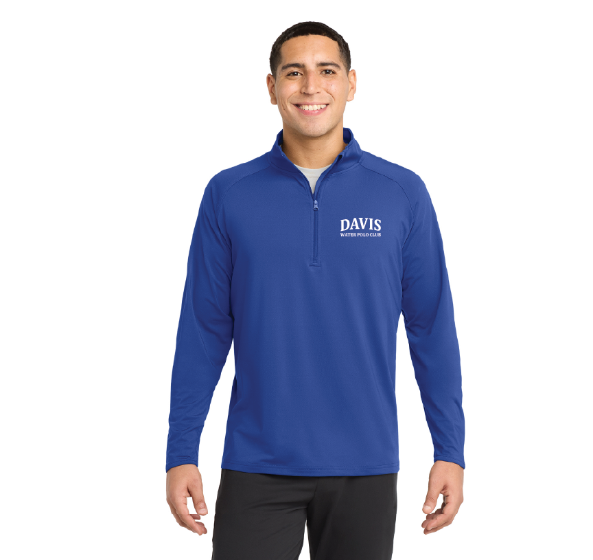 Davis 1/4 zip Unisex - Royal