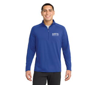 Davis 1/4 zip Unisex - Royal