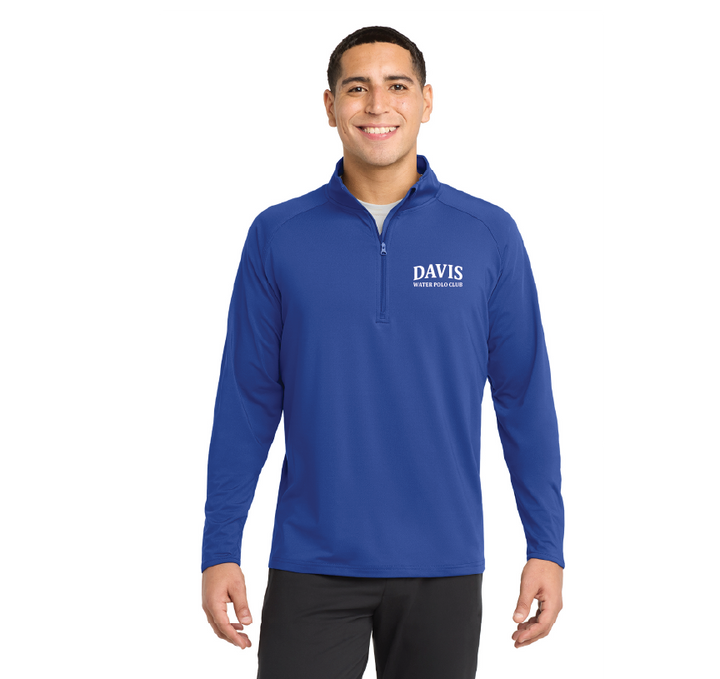 Davis 1/4 zip Unisex - Royal