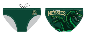 Nessie Water Polo Green Brief