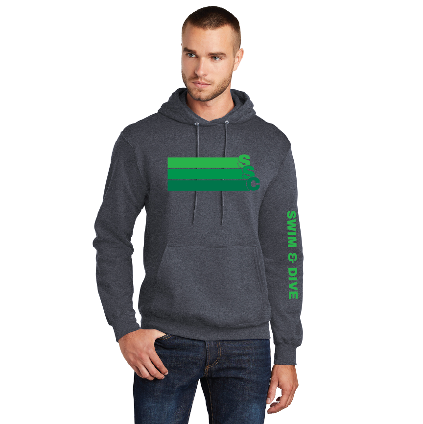 SSC Adult Hoodie - Heather Navy