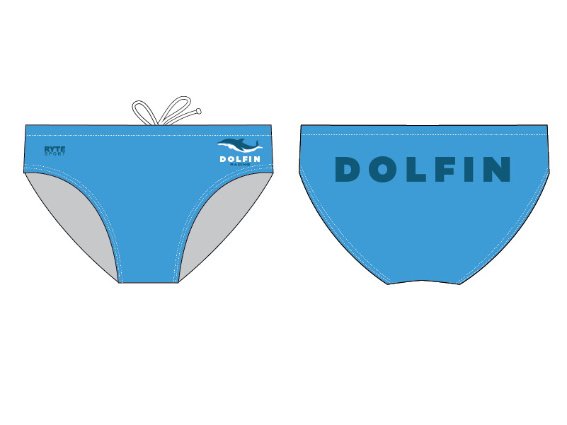 Dolfin Solid Brief Blue