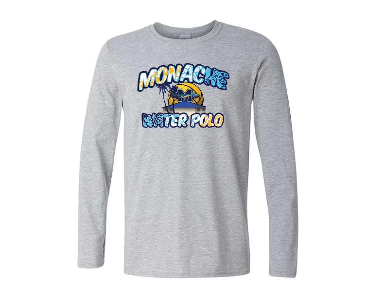 Monache Long Sleeve Tee - Heather gray RYTE Sport