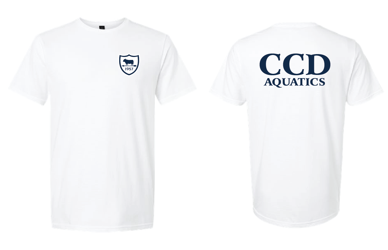 CCD Adult Unisex tee - White