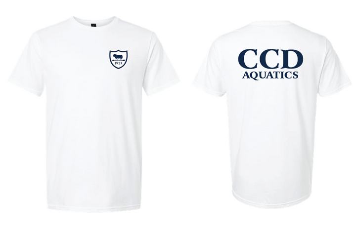 CCD Adult Unisex tee - White
