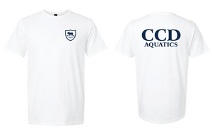 CCD Adult Unisex tee - White