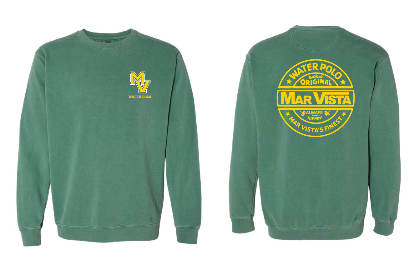 Mar Vista Girls WP 25 Crewneck Sweatshirt - Green