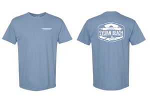 Sylvan Beach Tee - Washed Denim