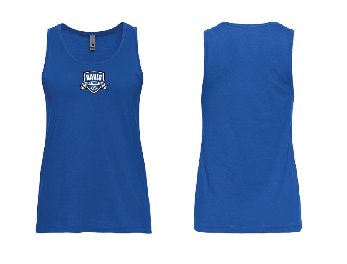Davis Lady's Tank Top - Royal